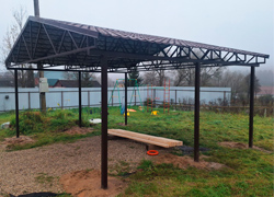 Навес Двухскатный Навес Двухскатный