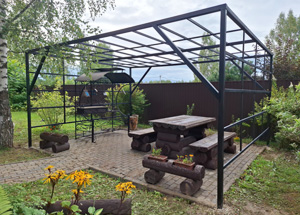 Сварная шпалера для винограда