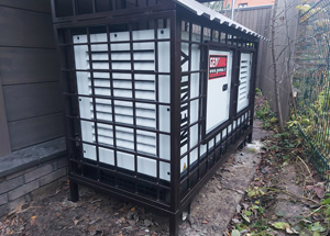 Металлическая решётка для генератора