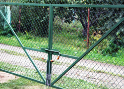 Ворота из Сетки рабицы