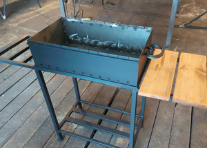 Мангал сварной из металла