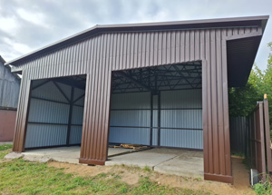 Металлический гараж