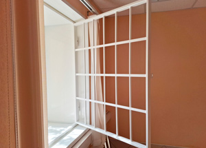 Распашные решётки на окна