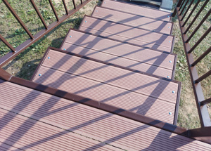 Входная группа для частного дома с ДПК