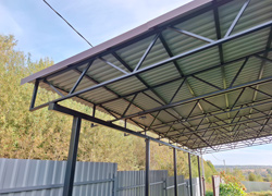 Навес из Профнастила Навес из Профнастила