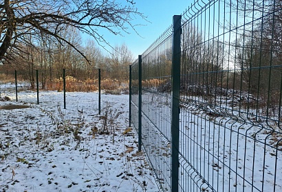 Металлический забор из 3D сетки Металлический забор из 3D сетки