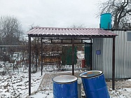 Навес из Профнастила