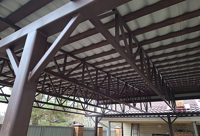 Навес для автомобиля