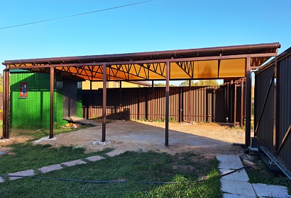 Навес для машины с мягкой кровлей