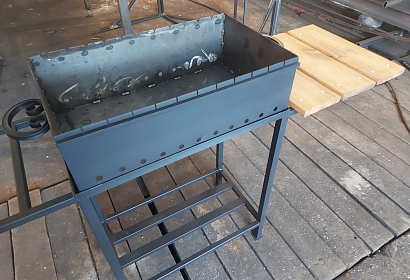 Мангал сварной из металла Мангал сварной из металла