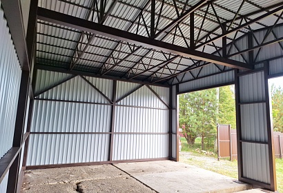 Металлический гараж