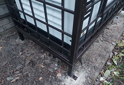 Металлическая решётка для генератора