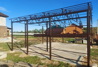 Каркас навеса для автомобиля Каркас навеса для автомобиля