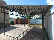 Навес из Металлочерепицы