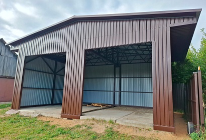 Металлический гараж