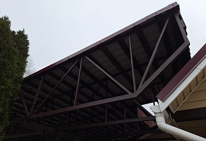 Навес для автомобиля