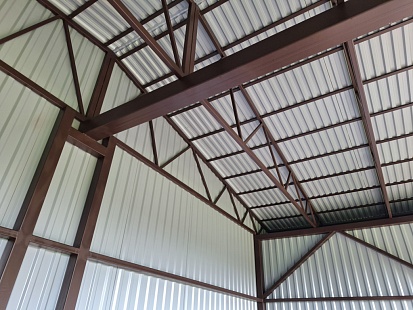 Гараж из металла