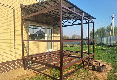 Каркас для пристройки к дому Каркас для пристройки к дому