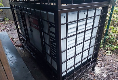 Металлическая решётка для генератора