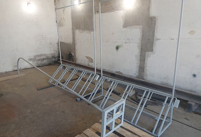 Парковка для велосипедов металлическая Парковка для велосипедов металлическая