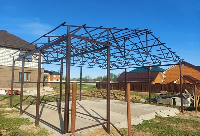 Каркас навеса для автомобиля Каркас навеса для автомобиля