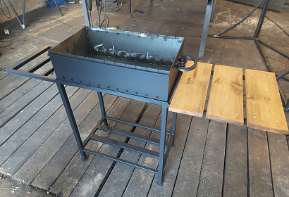 Мангал сварной из металла