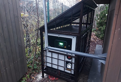 Металлическая решётка для генератора