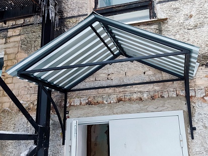 Козырёк из Профлиста