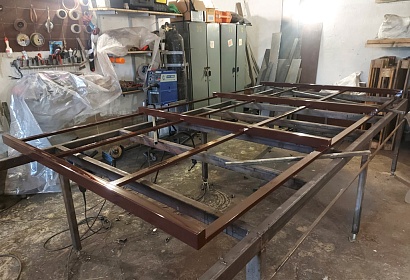 Навесы с примыканием Навесы с примыканием