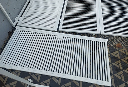 Ставни жалюзи на окна металлические