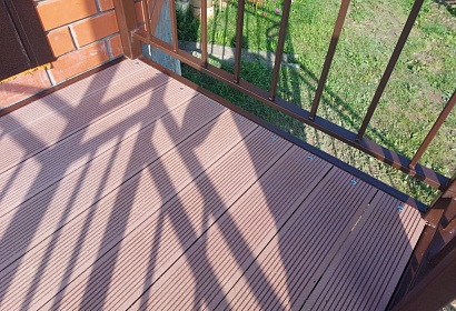 Входная группа для частного дома с ДПК