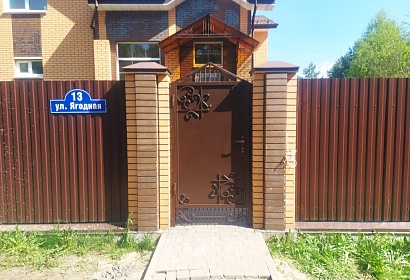 Металлическая калитка