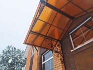 Козырёк из Поликарбоната