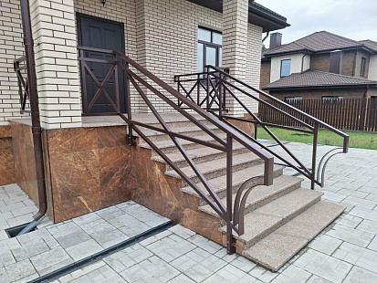 Перила для Уличной Лестницы