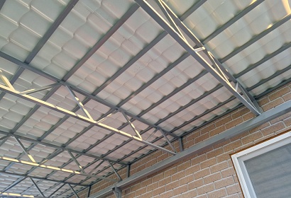 Односкатный навес для авто Односкатный навес для авто