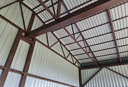 Металлический гараж