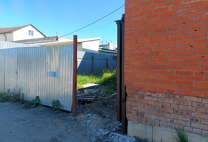 Откатные ворота с автоматикой