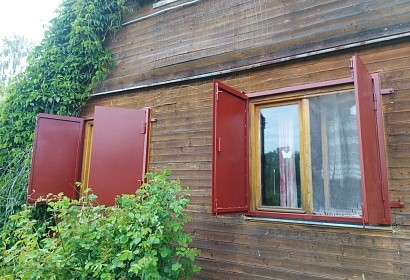 Ставни на окна для дачи Ставни на окна для дачи