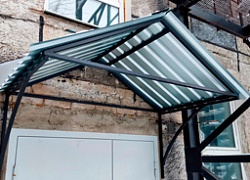 Козырёк из Профлиста