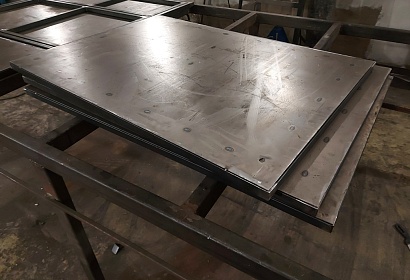 Ставни на окна из листового металла