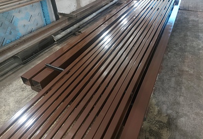 Двухскатный навес c ассиметричной крышей