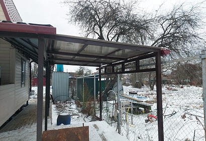 Навесы с примыканием Навесы с примыканием