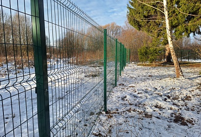 Металлический забор из 3D сетки Металлический забор из 3D сетки