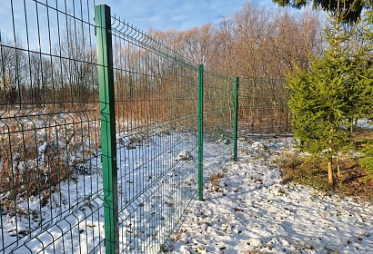 Металлический забор из 3D сетки Металлический забор из 3D сетки