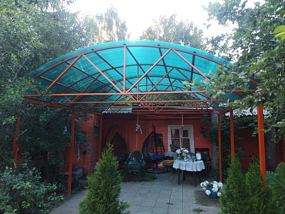 Навес из Поликарбоната