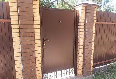 Сварные двери и калитки