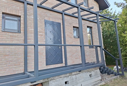 Каркас для входной группы из металла Каркас для входной группы из металла