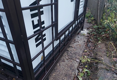 Металлическая решётка для генератора