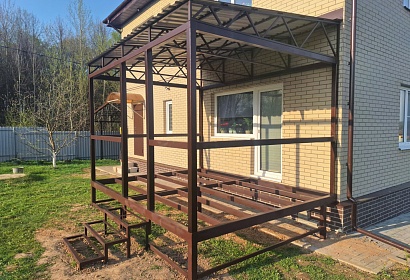 Каркас для пристройки к дому