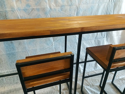 Стол и стулья Лофт